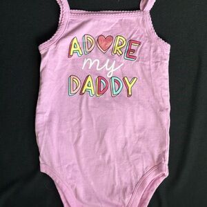 Garanimals Pink one piece for baby girl 18 months